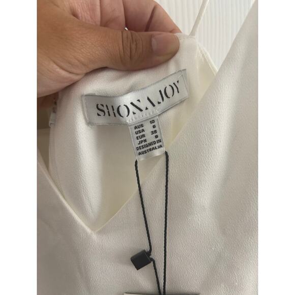 Shona Joy Luxe Frill Tulip hem maxi dress sz 6 - Picture 7 of 14